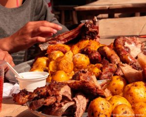 Deporte y fritanga en Cogua